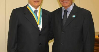 Vice Presidente do Brasil, Michel Temer com Prefeito Pedro Francisco Garcia