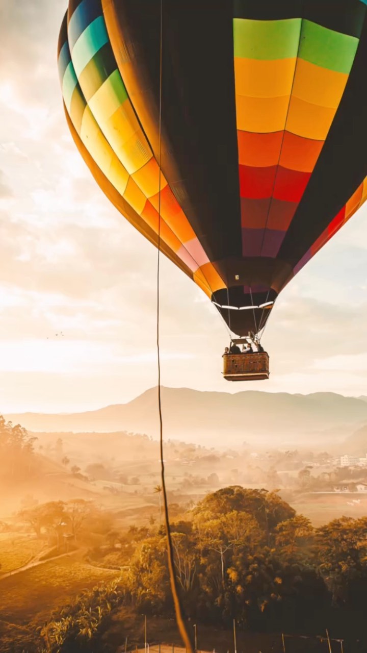 Voo de Balão – Município de Águas Mornas